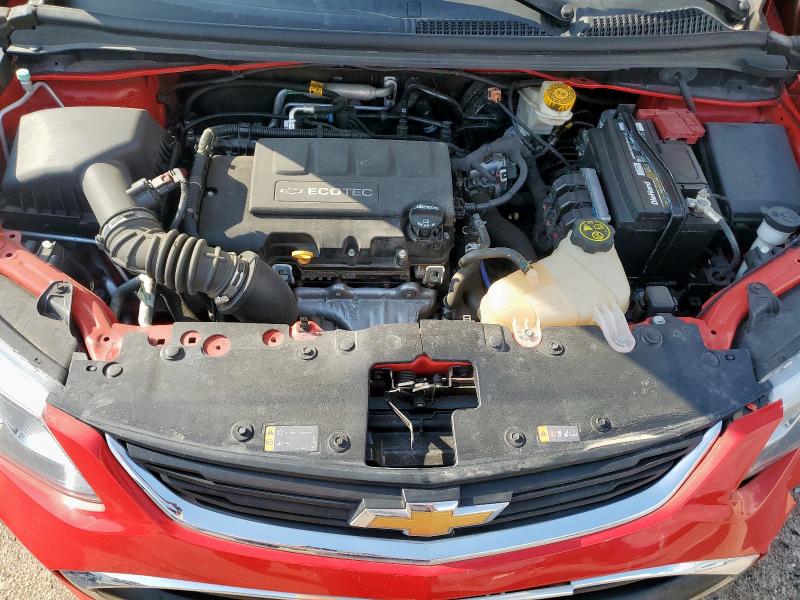 1G1JD5SB0J4123725 - 2018 CHEVROLET SONIC LT RED photo 11