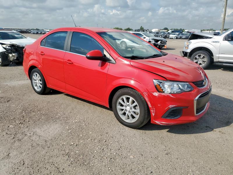 1G1JD5SB0J4123725 - 2018 CHEVROLET SONIC LT RED photo 4