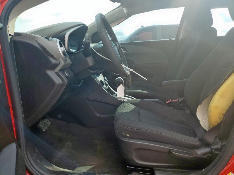 1G1JD5SB0J4123725 - 2018 CHEVROLET SONIC LT RED photo 7