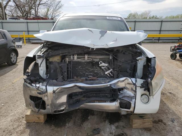 1N6BA0ED4BN315498 - 2011 NISSAN TITAN S WHITE photo 5