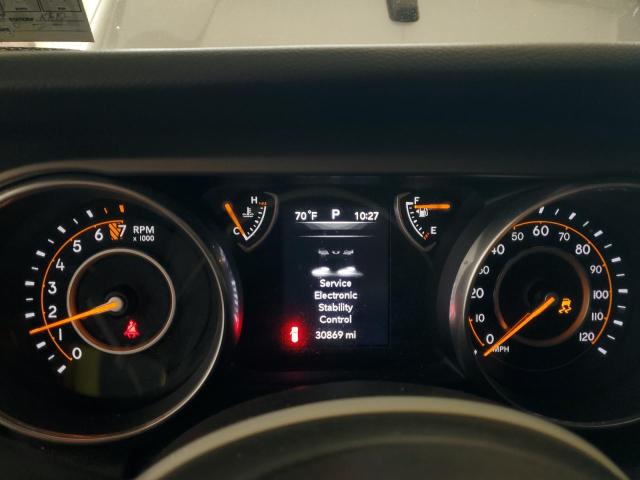 1C4GJXAG6JW281722 - 2018 JEEP WRANGLER SPORT Մոխրագույն լուսանկար 9