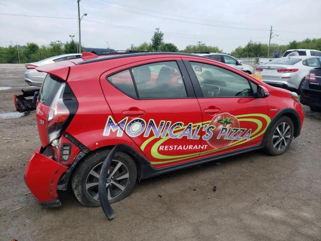 JTDKDTB30K1624433 - 2019 TOYOTA PRIUS C Қызыл фото 5