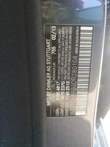 WDDGF8AB2DR280104 - 2013 MERCEDES-BENZ C 300 4MATIC CHARCOAL photo 12