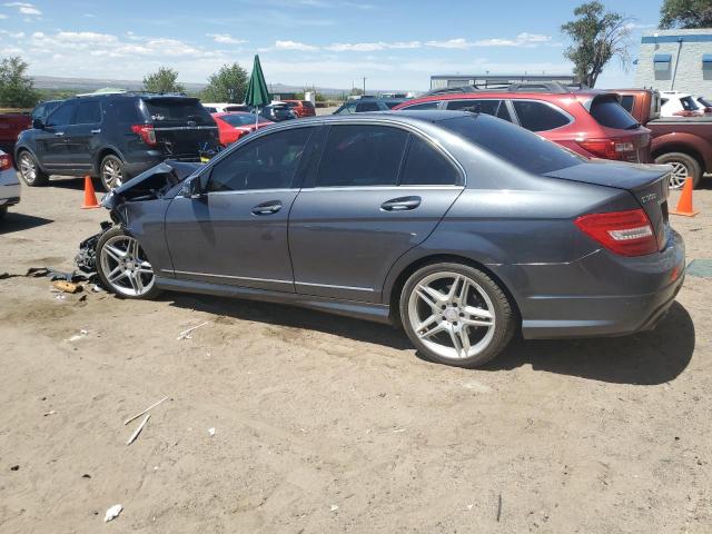 WDDGF8AB2DR280104 - 2013 MERCEDES-BENZ C 300 4MATIC CHARCOAL photo 2