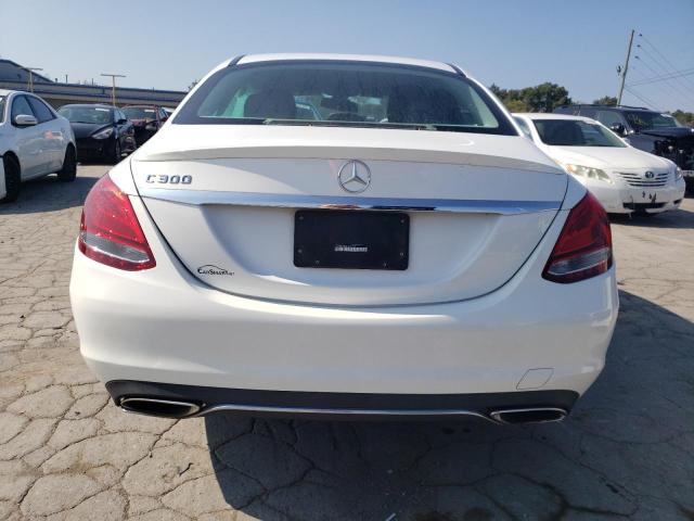 55SWF4JB5FU061949 - 2015 MERCEDES-BENZ C 300 WHITE photo 6