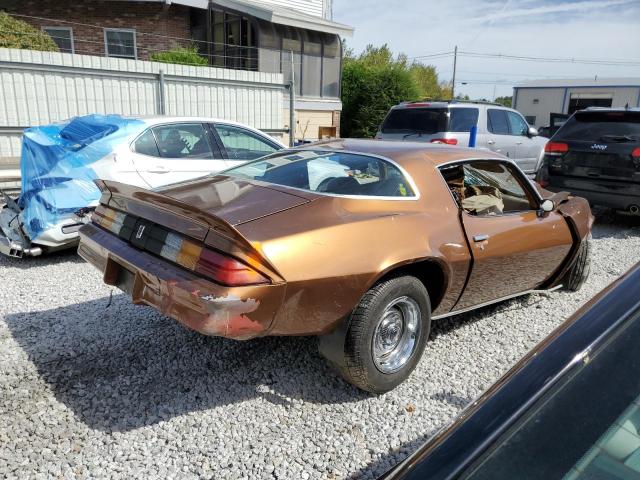 1Q87G9N551702 - 1979 CHEVROLET CAMARO TAN photo 3