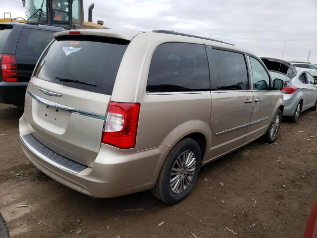 2C4RC1CG4DR607107 - 2013 CHRYSLER TOWN&COUNT TOURING L BEIGE photo 3