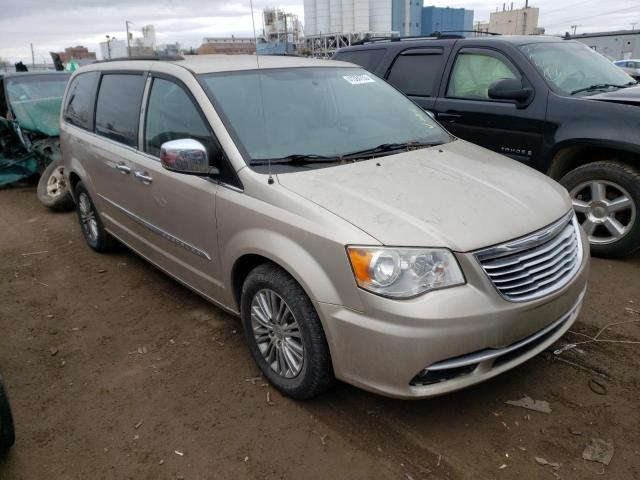 2C4RC1CG4DR607107 - 2013 CHRYSLER TOWN&COUNT TOURING L BEIGE photo 4