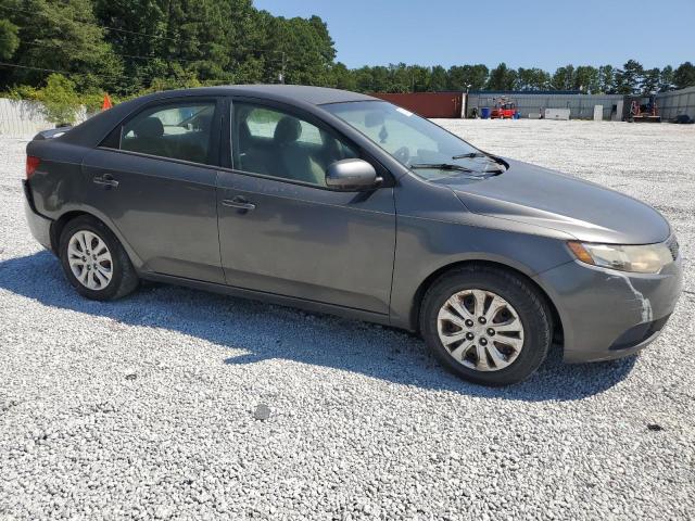 KNAFU4A25D5695541 - 2013 KIA FORTE EX GRAY photo 4