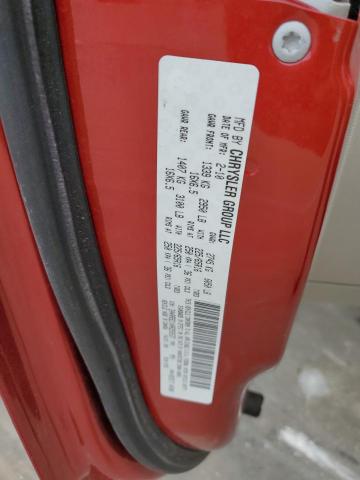 2A4RR5D1XAR250537 - 2010 CHRYSLER TOWN & COU TOURING წითელი ფოტო 13