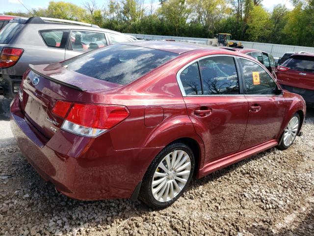 4S3BMFK68A1216899 - 2010 SUBARU LEGACY 2.5GT LIMITED RED photo 3