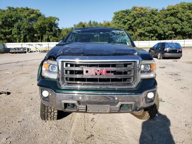 3GTU2VEC8EG448954 - 2014 GMC SIERRA K1500 SLT GREEN photo 5