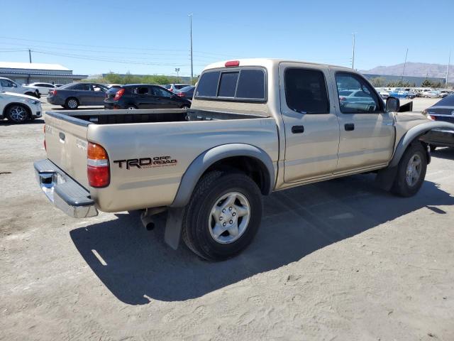 5TEGN92N02Z044841 - 2002 TOYOTA TACOMA DOUBLE CAB PRERUNNER BEIGE photo 3