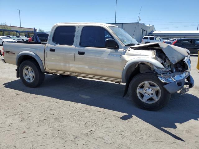 5TEGN92N02Z044841 - 2002 TOYOTA TACOMA DOUBLE CAB PRERUNNER BEIGE photo 4