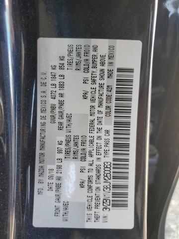 3MZBN1V38JM260063 - 2018 MAZDA 3 TOURING BLUE photo 12