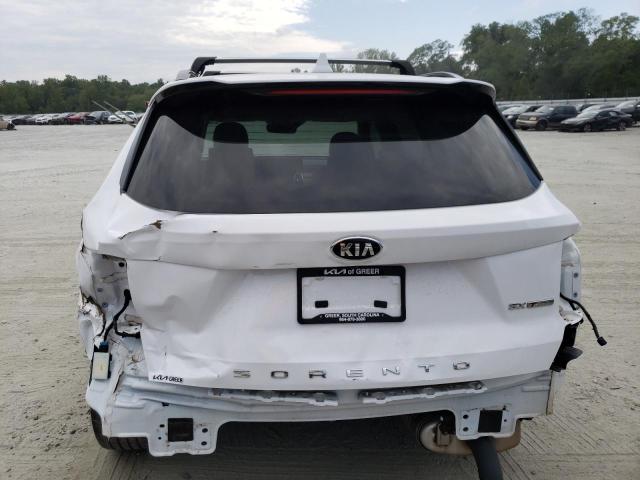 5XYRK4LF2MG068972 - 2021 KIA SORENTO SX WHITE photo 6