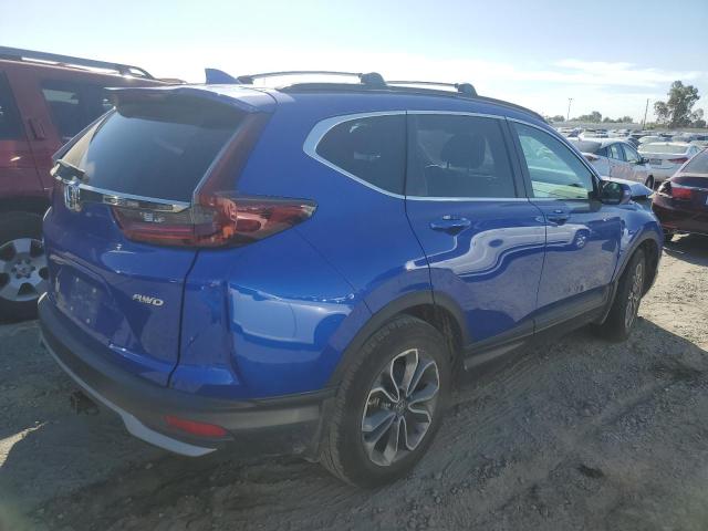 7FARW2H51NE021857 - 2022 HONDA CR-V EX BLUE photo 3