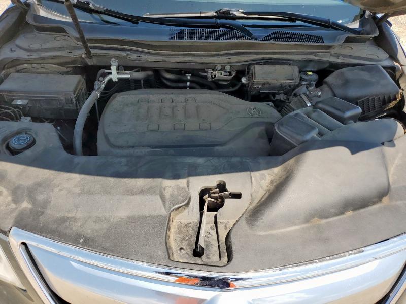 5FRYD4H47GB014428 - 2016 ACURA MDX TECHNOLOGY GRAY photo 12