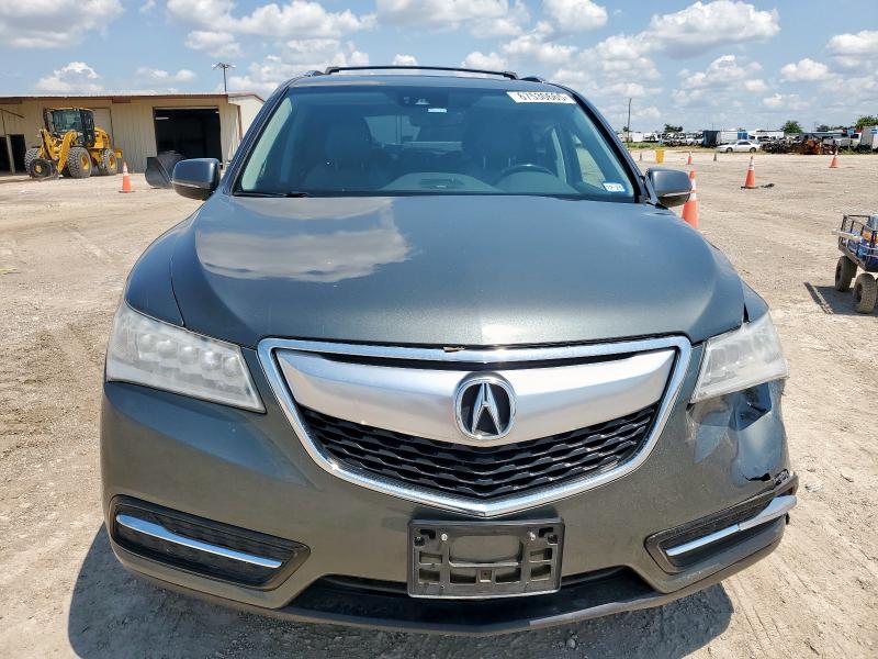 5FRYD4H47GB014428 - 2016 ACURA MDX TECHNOLOGY GRAY photo 5