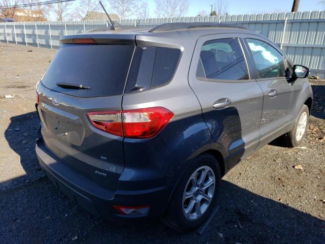 MAJ6S3GL2MC409505 - 2021 FORD ECOSPORT SE GRAY photo 3