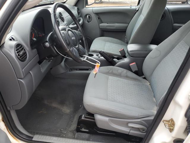 1J4GK48K65W502872 - 2005 JEEP LIBERTY SPORT WHITE photo 7