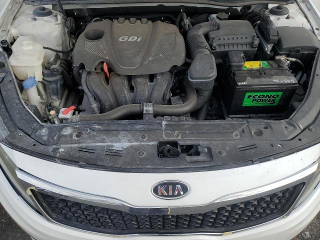 5XXGN4A76CG036717 - 2012 KIA OPTIMA EX თეთრი ფოტო 11
