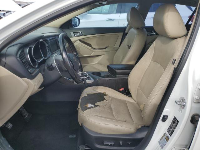 5XXGN4A76CG036717 - 2012 KIA OPTIMA EX თეთრი ფოტო 7
