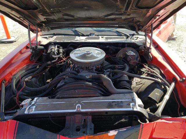 1Q87H2N158237 - 1972 CHEVROLET CAMERO RED photo 11