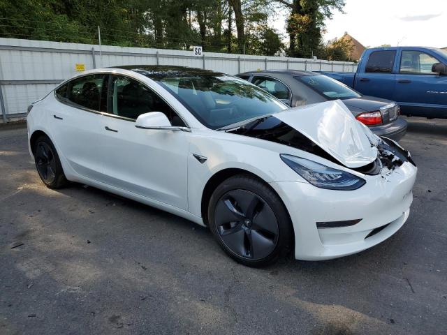 5YJ3E1EA6LF706885 - 2020 TESLA MODEL 3 WHITE photo 4