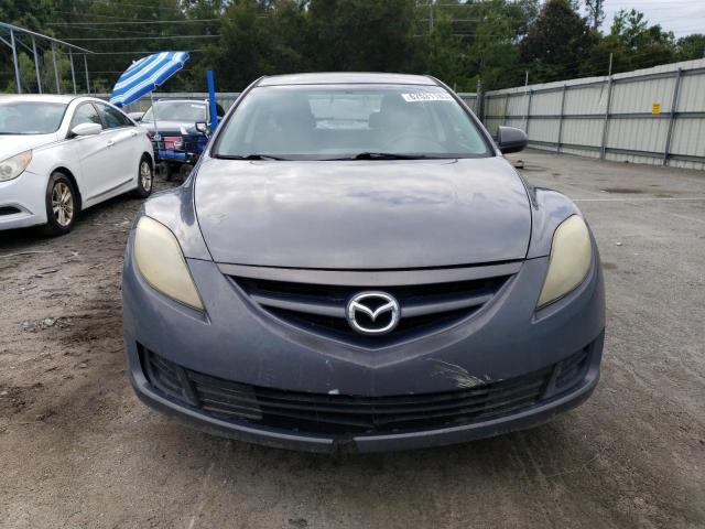 1YVHZ8BH6A5M42743 - 2010 MAZDA 6 I GRAY photo 5