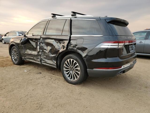 5LM5J7XC5LGL01413 - 2020 LINCOLN AVIATOR RESERVE შავი ფოტო 2