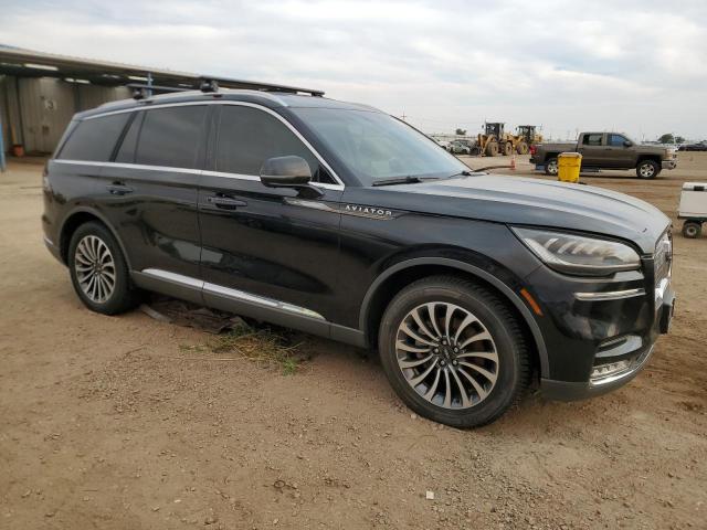 5LM5J7XC5LGL01413 - 2020 LINCOLN AVIATOR RESERVE შავი ფოტო 4