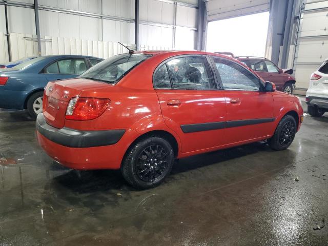 KNADE123886312251 - 2008 KIA RIO BASE RED photo 3