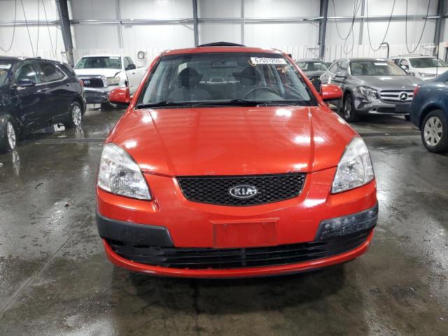 KNADE123886312251 - 2008 KIA RIO BASE RED photo 5