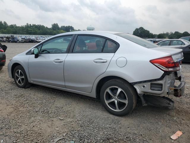 19XFB2F78FE274406 - 2015 HONDA CIVIC SE SILVER photo 2