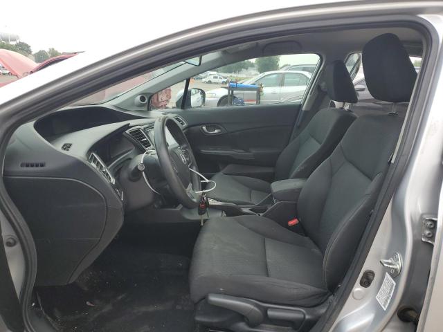 19XFB2F78FE274406 - 2015 HONDA CIVIC SE SILVER photo 7