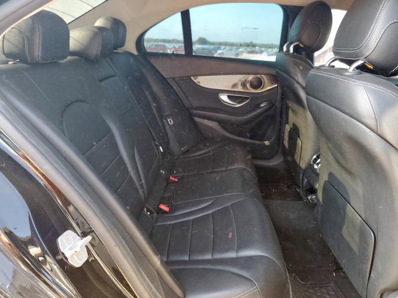 55SWF4KB3FU056375 - 2015 MERCEDES-BENZ C 300 4MATIC BLACK photo 10