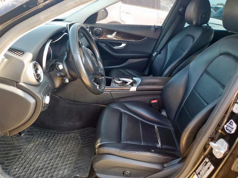 55SWF4KB3FU056375 - 2015 MERCEDES-BENZ C 300 4MATIC BLACK photo 7