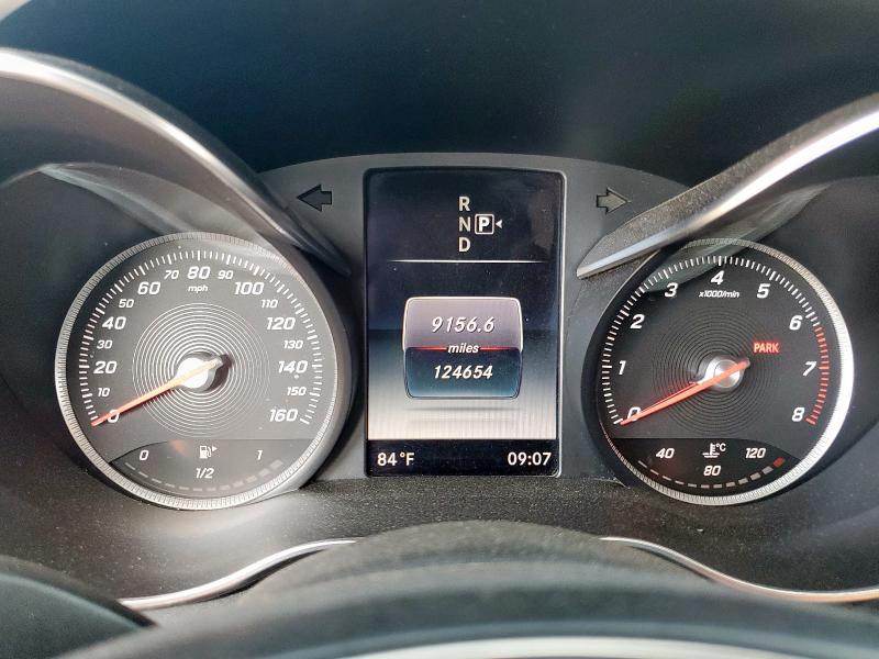 55SWF4KB3FU056375 - 2015 MERCEDES-BENZ C 300 4MATIC BLACK photo 9