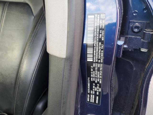 ZASFAKPN0J7B77460 - 2018 ALFA ROMEO STELVIO SPORT ლურჯი ფოტო 13