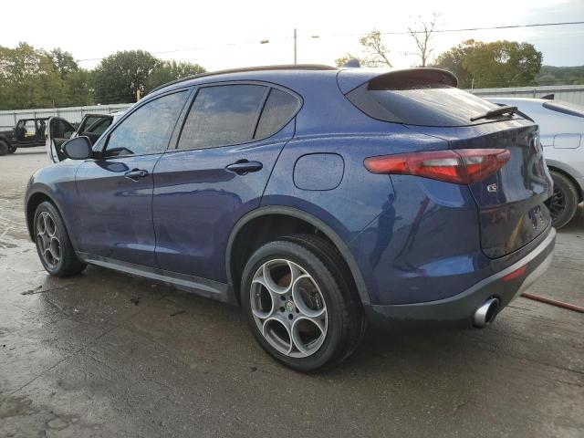 ZASFAKPN0J7B77460 - 2018 ALFA ROMEO STELVIO SPORT ლურჯი ფოტო 2