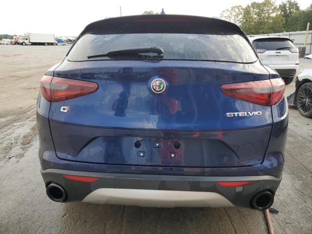 ZASFAKPN0J7B77460 - 2018 ALFA ROMEO STELVIO SPORT BLUE photo 6