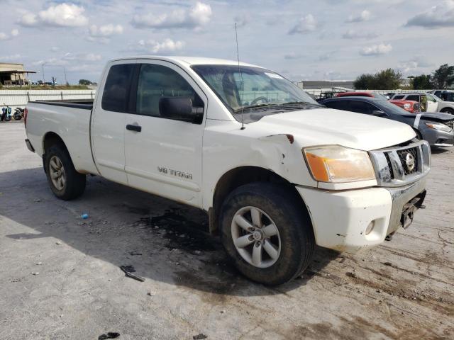 1N6BA0CC4BN304415 - 2011 NISSAN TITAN S WHITE photo 4