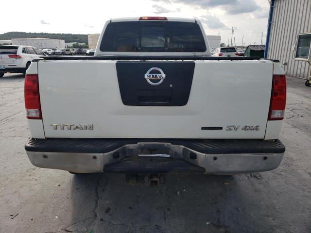 1N6BA0CC4BN304415 - 2011 NISSAN TITAN S WHITE photo 6