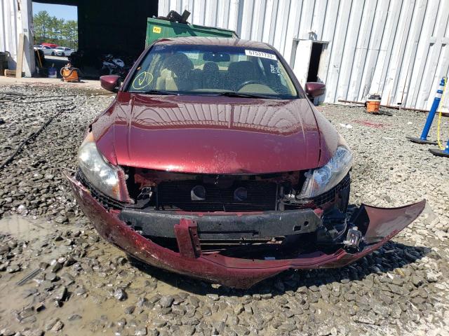 1HGCP36888A055617 - 2008 HONDA ACCORD EXL BURGUNDY photo 5