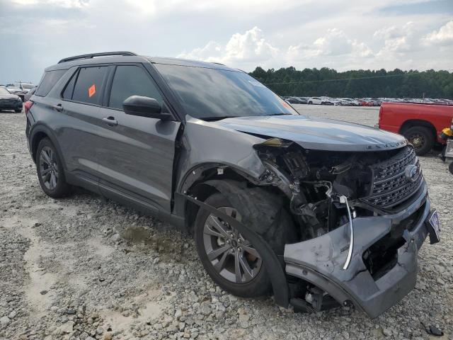 1FMSK7DH5NGB15621 - 2022 FORD EXPLORER XLT GRAY photo 4