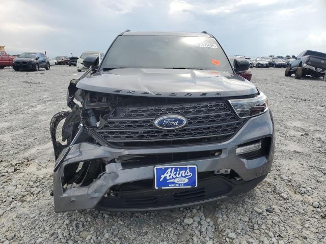 1FMSK7DH5NGB15621 - 2022 FORD EXPLORER XLT GRAY photo 5