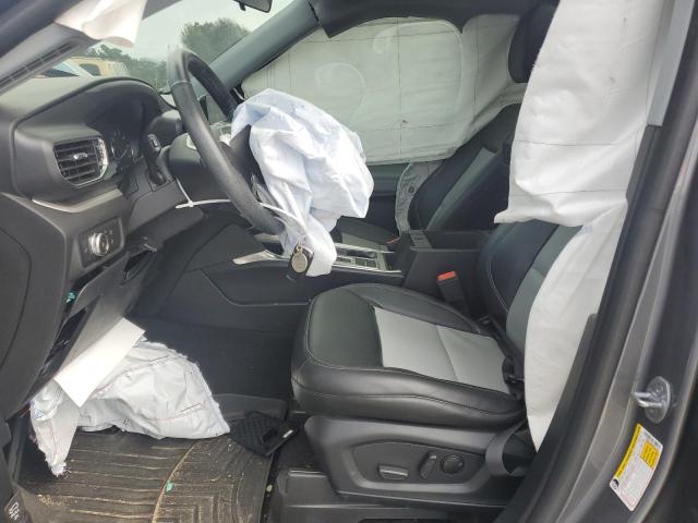 1FMSK7DH5NGB15621 - 2022 FORD EXPLORER XLT GRAY photo 7