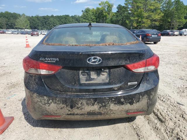 5NPDH4AE3DH237702 - 2013 HYUNDAI ELANTRA GLS BLACK photo 6