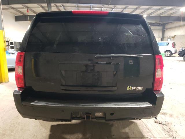 1GNSKDEJ2DR221068 - 2013 CHEVROLET TAHOE HYBRID BLACK photo 6